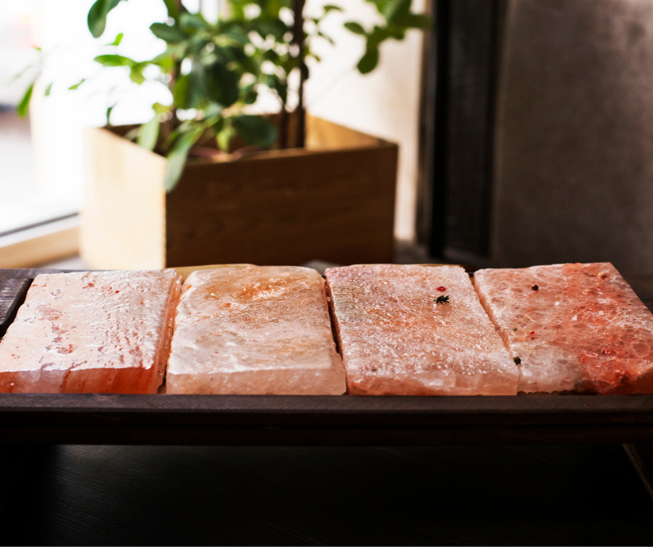 Himalayan pink salt bricks